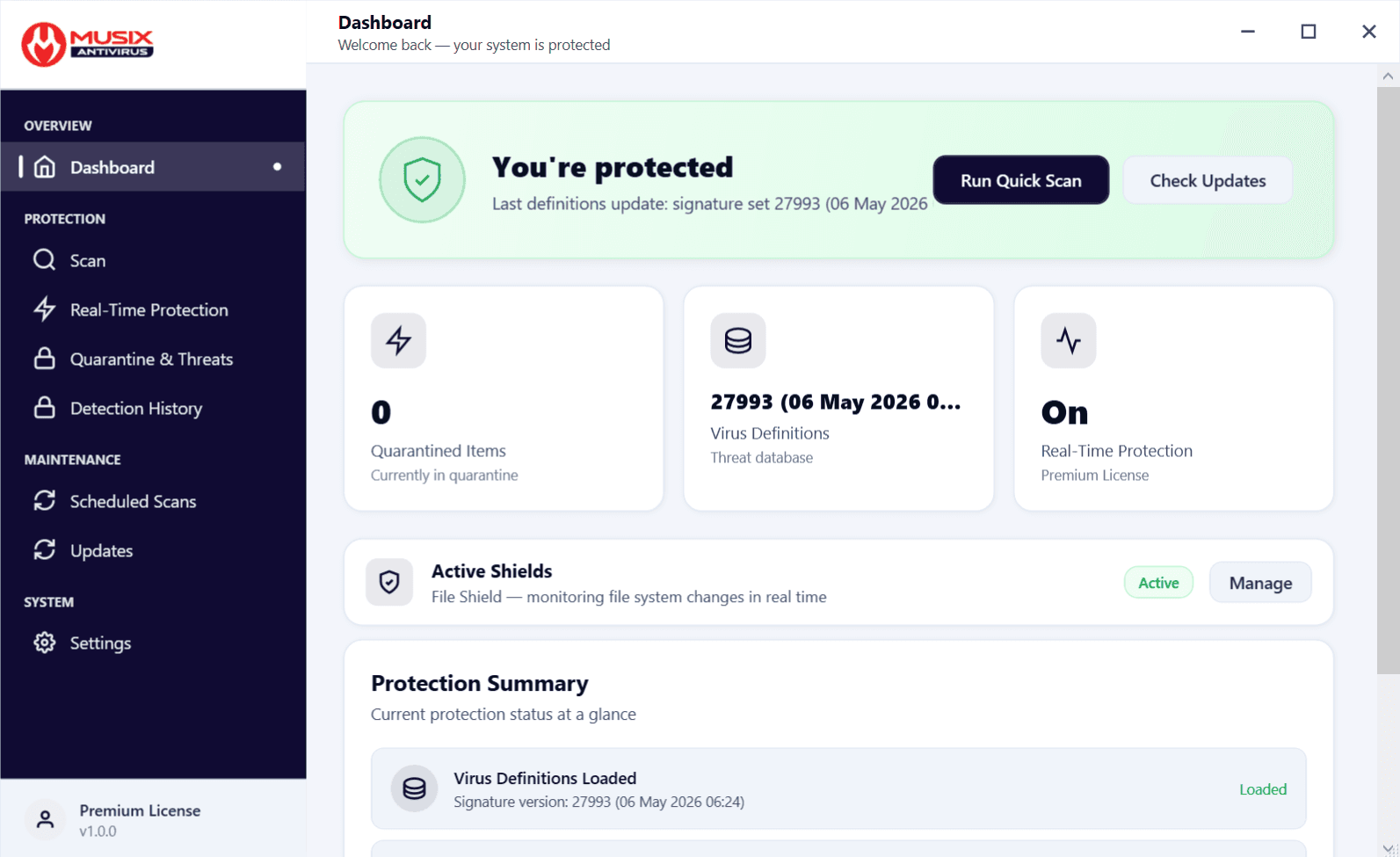 Musix Antivirus